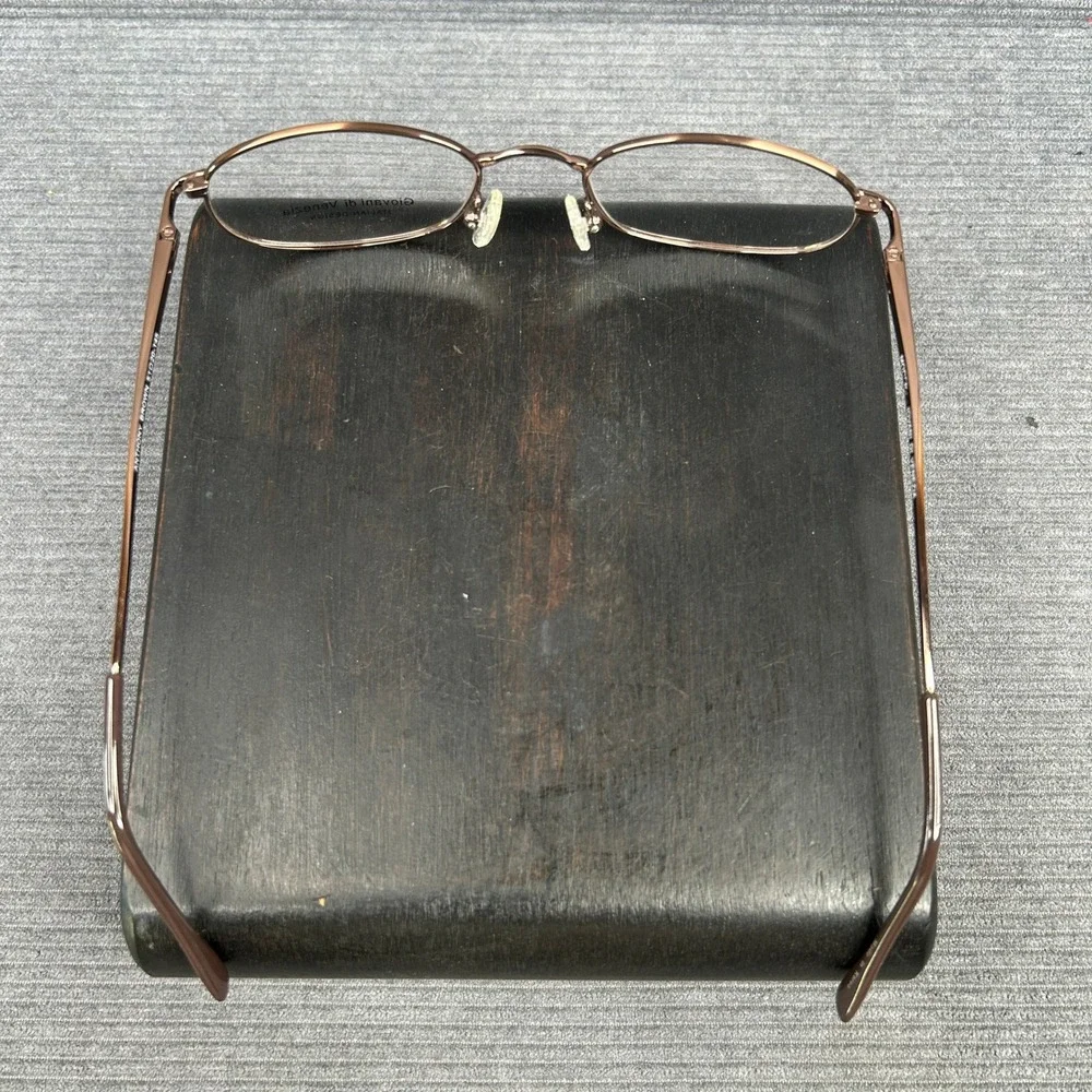 Giovani di Venezia Anthony Brown Y2k Eyeglass Frames Italian Design 51-20-145